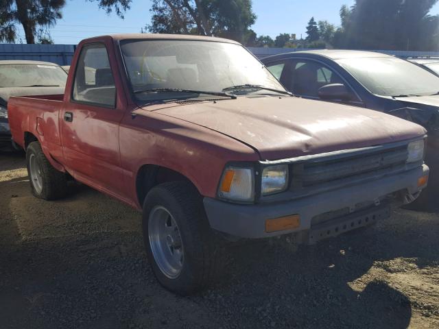 JT4RN81A5N0104439 - 1992 TOYOTA PICKUP 1/2 RED photo 1