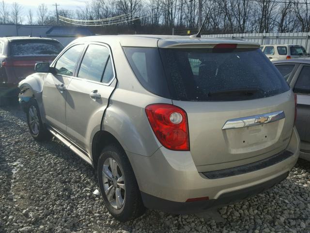 2GNALBEK1D6290898 - 2013 CHEVROLET EQUINOX LS TAN photo 3