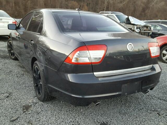 3MEHM02147R665411 - 2007 MERCURY MILAN PREM GRAY photo 3