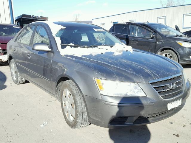 5NPET46C99H423813 - 2009 HYUNDAI SONATA GLS GRAY photo 1