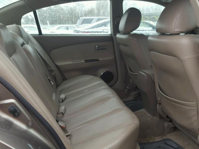 1N4AL11E46C187638 - 2006 NISSAN ALTIMA S GRAY photo 6