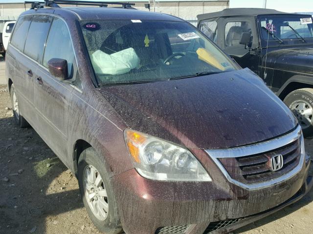 5FNRL38759B407621 - 2009 HONDA ODYSSEY EX MAROON photo 1