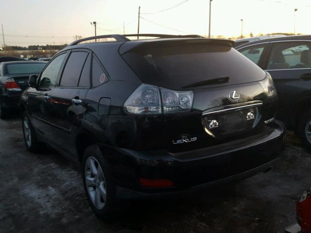 JTJHA31U840027405 - 2004 LEXUS RX 330 BLACK photo 3