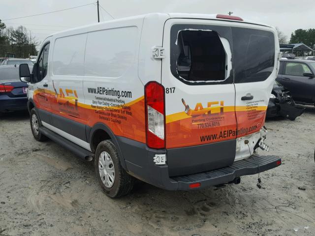 1FTNR1ZM9FKA46916 - 2015 FORD TRANSIT T- WHITE photo 3