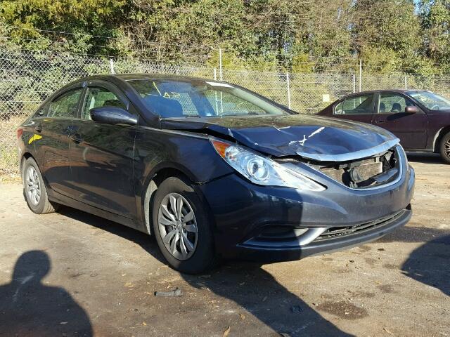 5NPEB4AC1BH172138 - 2011 HYUNDAI SONATA GLS BLACK photo 1