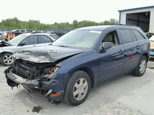 2A8GF68456R676216 - 2006 CHRYSLER PACIFICA T BLUE photo 2