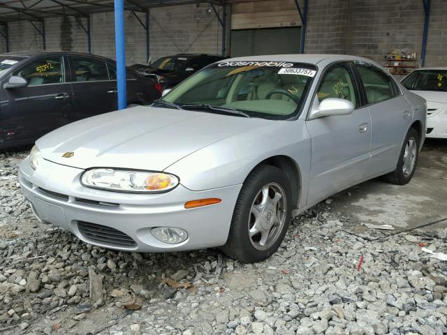 1G3GS64C114292574 - 2001 OLDSMOBILE AURORA 4.0 SILVER photo 2