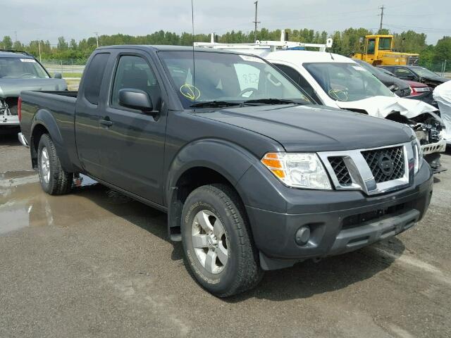 1N6AD0CW6CC479890 - 2012 NISSAN FRONTIER S GRAY photo 1
