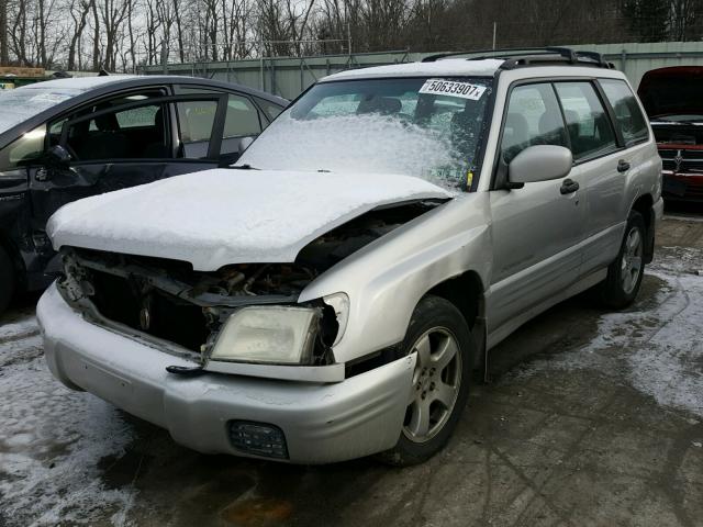 JF1SF65681H752920 - 2001 SUBARU FORESTER S Gümüş foto 2