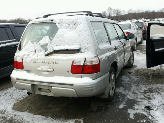 JF1SF65681H752920 - 2001 SUBARU FORESTER S Gümüş foto 4
