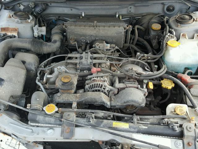 JF1SF65681H752920 - 2001 SUBARU FORESTER S Gümüş foto 7