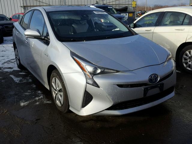 JTDKARFUXG3002240 - 2016 TOYOTA PRIUS SILVER photo 1