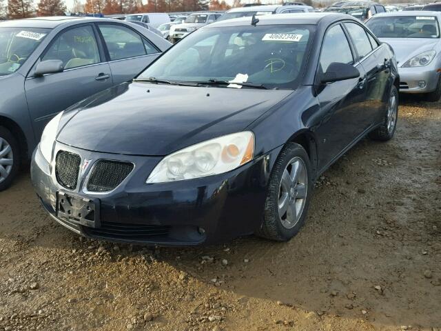 1G2ZH57NX84135137 - 2008 PONTIAC G6 GT BLACK photo 2