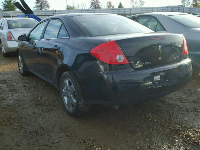 1G2ZH57NX84135137 - 2008 PONTIAC G6 GT BLACK photo 3