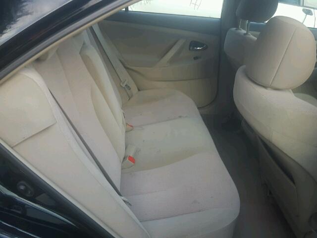 4T4BF3EK7BR191531 - 2011 TOYOTA CAMRY BASE BLACK photo 6