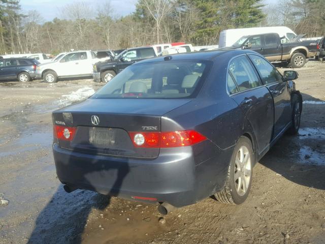 JH4CL96815C022616 - 2005 ACURA TSX GRAY photo 4