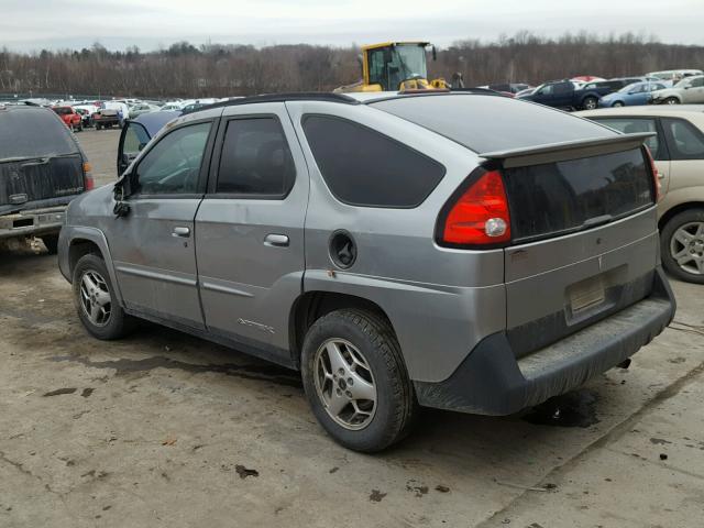 3G7DB03EX3S588794 - 2003 PONTIAC AZTEK GRAY photo 3