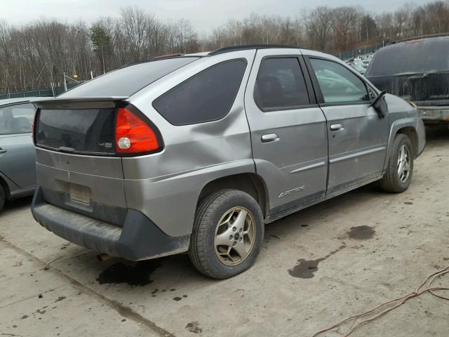 3G7DB03EX3S588794 - 2003 PONTIAC AZTEK GRAY photo 4