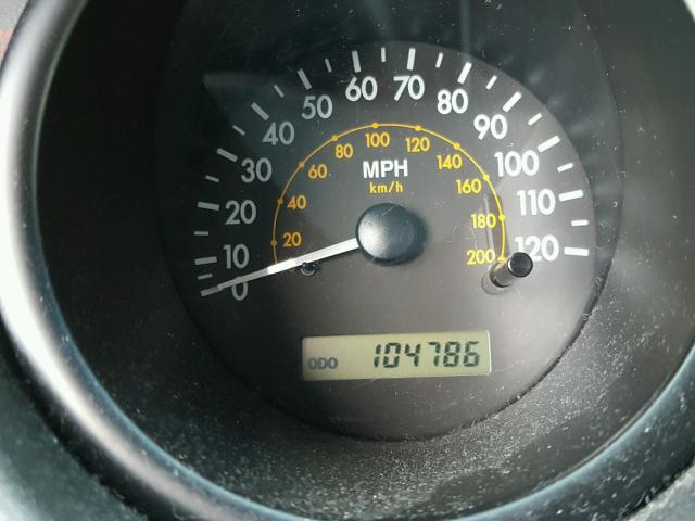 KL1TD56636B529473 - 2006 CHEVROLET AVEO BASE RED photo 8