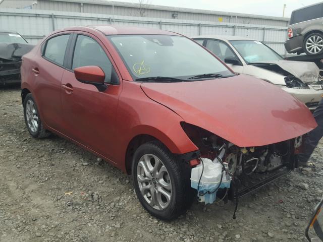 3MYDLBZV4GY104351 - 2016 TOYOTA SCION IA RED photo 1