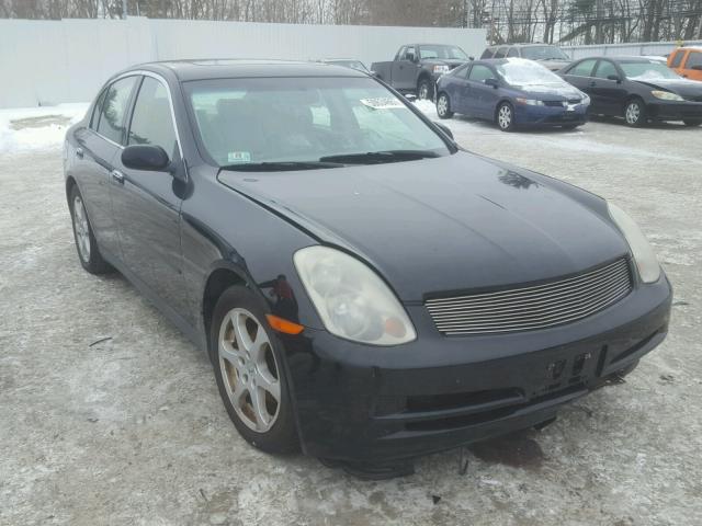 JNKCV51E83M312293 - 2003 INFINITI G35 BLACK photo 1