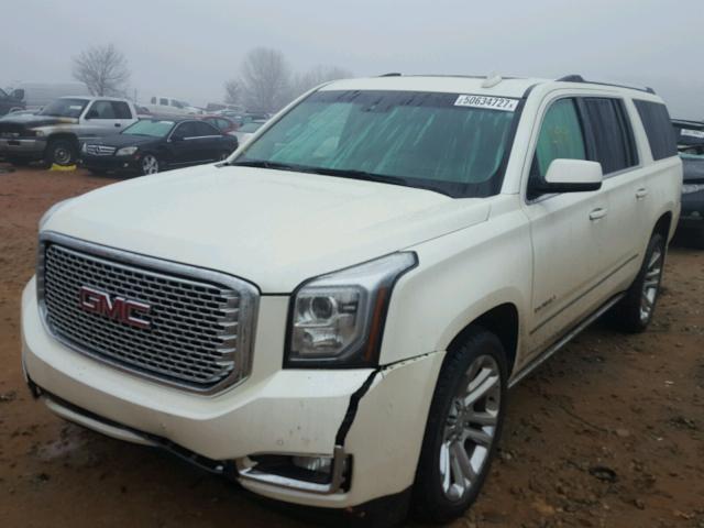 1GKS2JKJ0FR569938 - 2015 GMC YUKON XL D WHITE photo 2