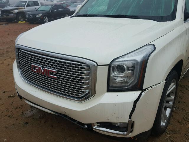 1GKS2JKJ0FR569938 - 2015 GMC YUKON XL D WHITE photo 9