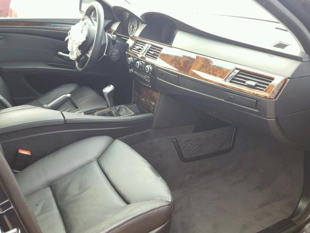 WBANV93539CW51554 - 2009 BMW 535 XI BLACK photo 5