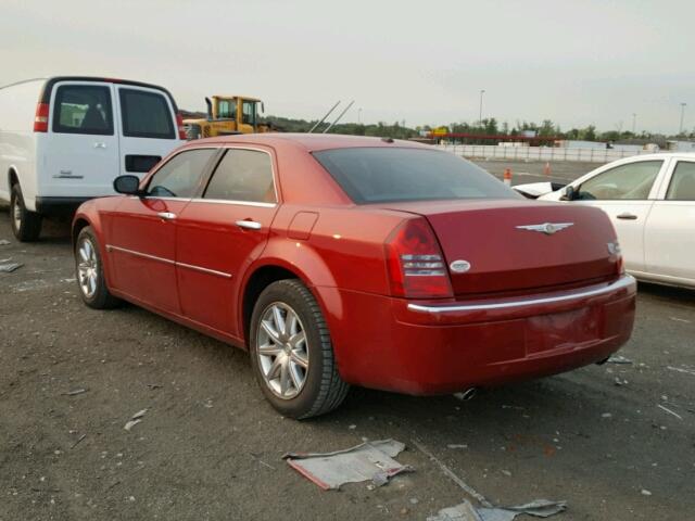 2C3KA63H57H691563 - 2007 CHRYSLER 300C RED photo 3