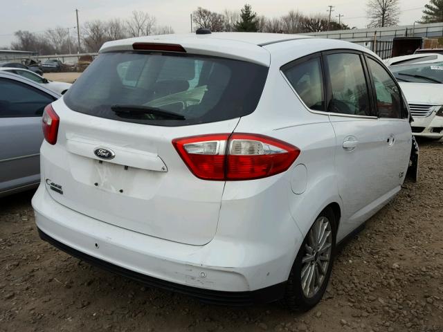 1FADP5CU6DL511070 - 2013 FORD C-MAX PREM WHITE photo 4