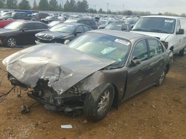 1G4HR54K52U237110 - 2002 BUICK LESABRE LI BROWN photo 2