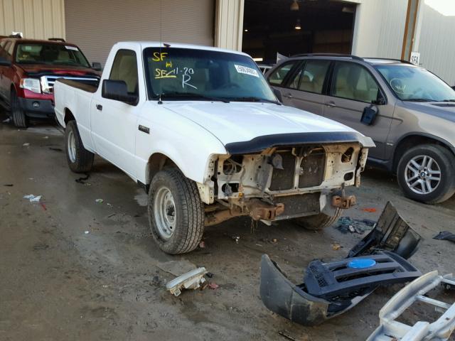 1FTYR10D96PA40062 - 2006 FORD RANGER WHITE photo 1