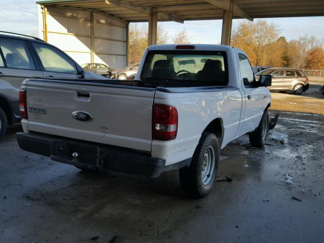 1FTYR10D96PA40062 - 2006 FORD RANGER WHITE photo 4