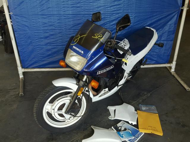 JH2MC1518KM101242 - 1989 HONDA VTR250 BLUE photo 2