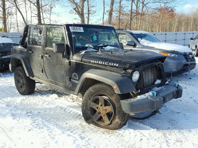 1J4GA69118L591454 - 2008 JEEP WRANGLER U BLACK photo 1