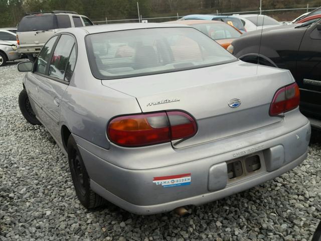 1G1ND52T4WY111751 - 1998 CHEVROLET MALIBU SILVER photo 3