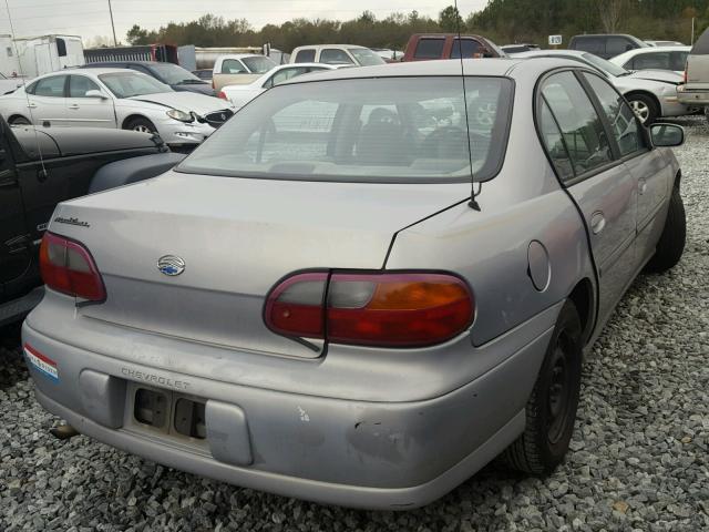 1G1ND52T4WY111751 - 1998 CHEVROLET MALIBU SILVER photo 4