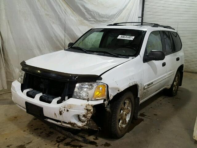 1GKDT13S932316828 - 2003 GMC ENVOY WHITE photo 2