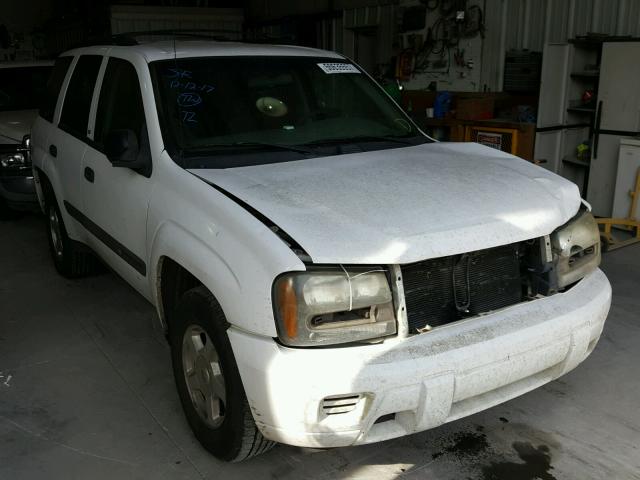 1GNDS13S432105302 - 2003 CHEVROLET TRAILBLAZE WHITE photo 1