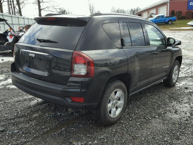 1C4NJCBA4FD427452 - 2015 JEEP COMPASS SP BLACK photo 4