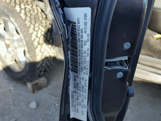 1C6RR7LT7ES214174 - 2014 RAM 1500 SLT გრაფიტი ფოტო 10