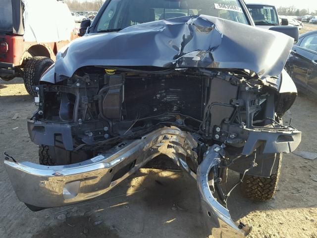 1C6RR7LT7ES214174 - 2014 RAM 1500 SLT გრაფიტი ფოტო 7