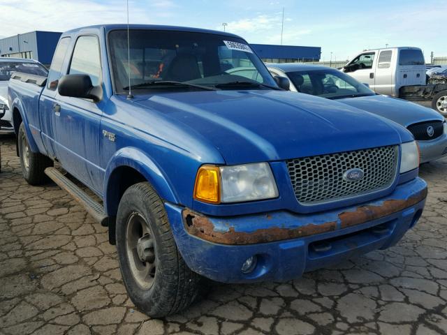 1FTZR15E21PA68610 - 2001 FORD RANGER SUP BLUE photo 1