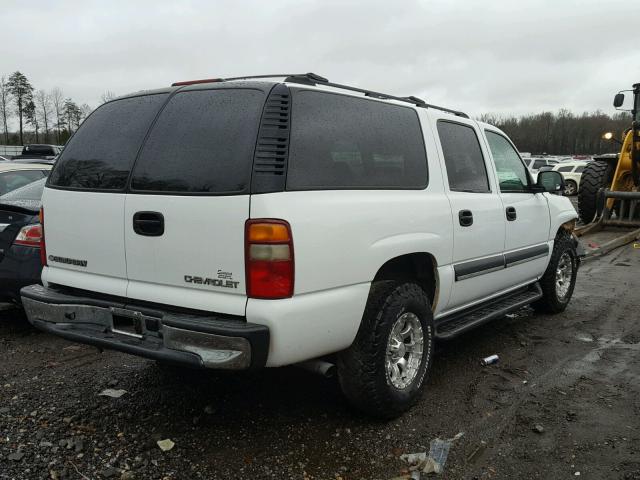 3GNFK16Z43G281291 - 2003 CHEVROLET SUBURBAN K WHITE photo 4