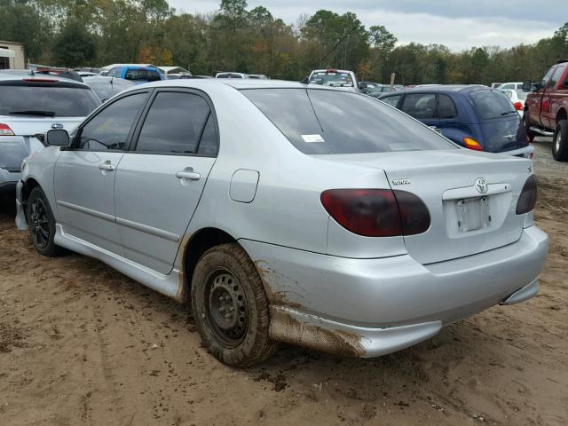 2T1BR32E36C635088 - 2006 TOYOTA COROLLA CE SILVER photo 3