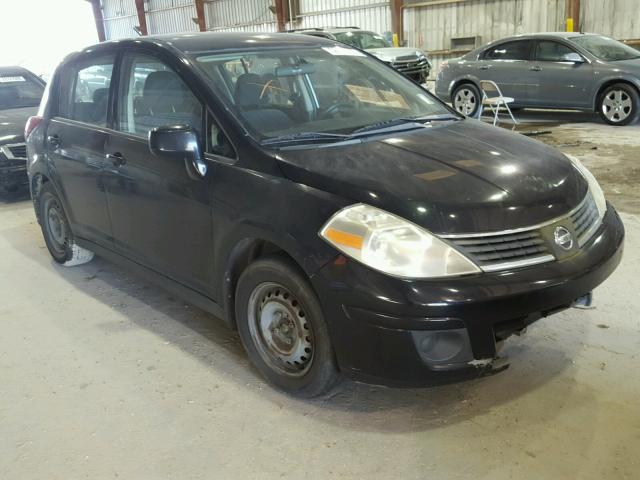 3N1BC13E59L373244 - 2009 NISSAN VERSA S BLACK photo 1