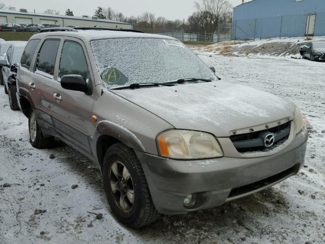 4F2CU08141KM28447 - 2001 MAZDA TRIBUTE LX TAN photo 1