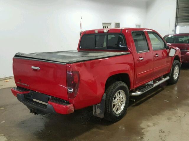 1GCJTCDE4A8112807 - 2010 CHEVROLET COLORADO L RED photo 4
