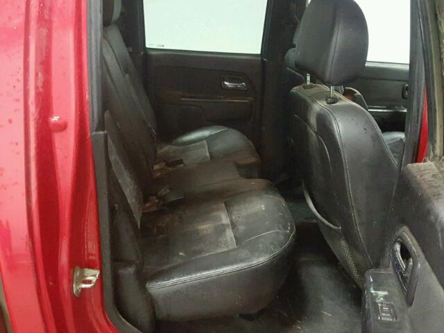 1GCJTCDE4A8112807 - 2010 CHEVROLET COLORADO L RED photo 6