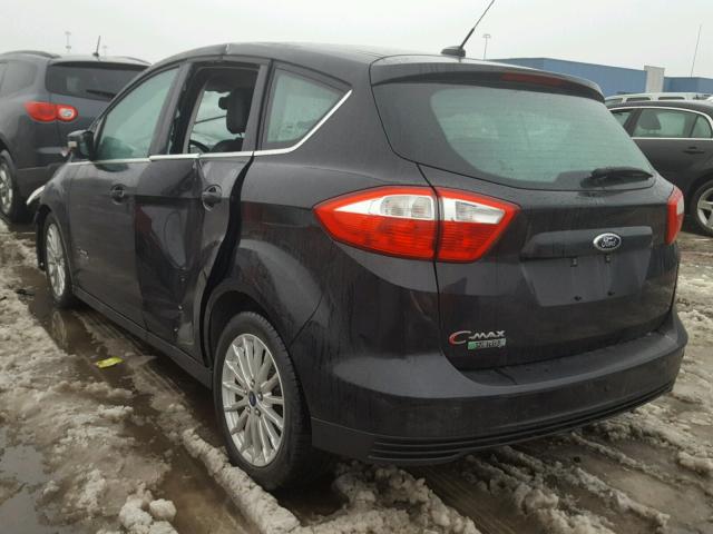 1FADP5CU4DL512332 - 2013 FORD C-MAX PREM BLACK photo 3